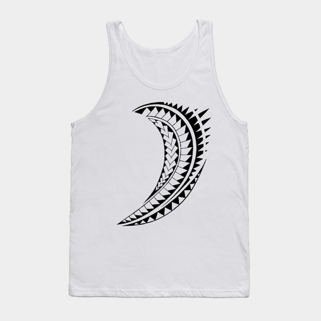 Polynesian tribal Tank Top by attracdionz